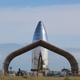 Imagen para el artículo titulado La primera nave de pruebas de SpaceX para ir a Marte ya está lista, y parece sacada de un cómic de ciencia-ficción